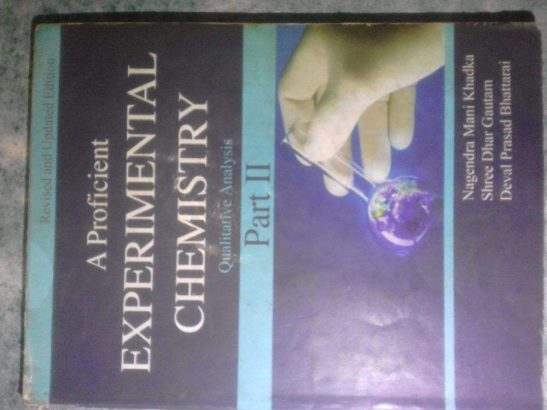 A ProficientExperimental Chemistry I &II