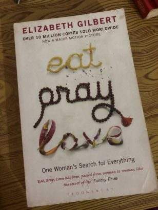 Eat Pray love by Elizabeth Gilbert