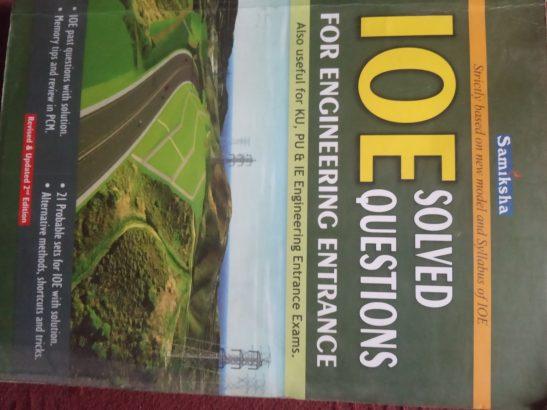 IOE SOLVED QUESTIONS